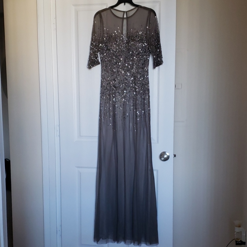 Adrianna Papell sequin dress